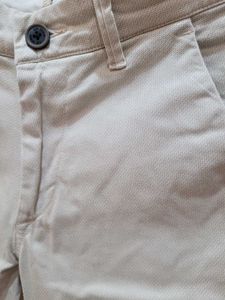 Casual Beige Pants
