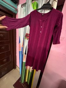 Maroon Tunic Kurta