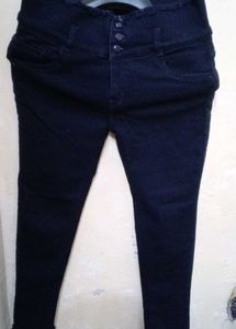 Dark Blue Denim Jeans