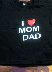 Cute &#39;I Love Mom Dad&#39; Set