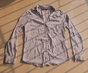 Zara Old Money Striped Shirt For Women