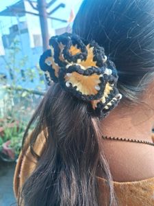 Handmade Crochet scrunchie