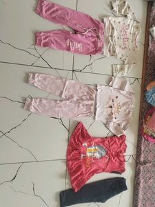 3 Girls Clothing Set Combo