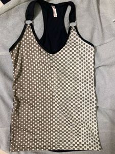 Polka Dot Halter Neck Top