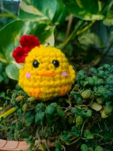 Chick Crochet Keychain🐥🐣