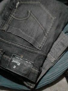 Black And Grey Jeans
