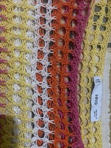 Striped Knit Sweater(Unused)