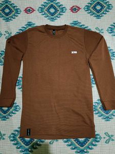 Textured Long Sleeve T-shirt
