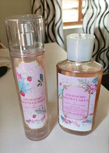 PRICE DROP💥 BBW Strawberry Snowflakes Combo