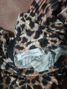 Leopard Print Crop Top