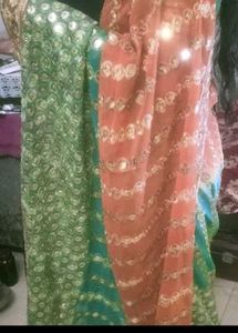 A Beautiful Heavy Party Wear Saree