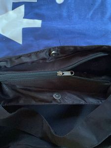 COMBO Black Quilted Jacket &amp; Shoulder Bag