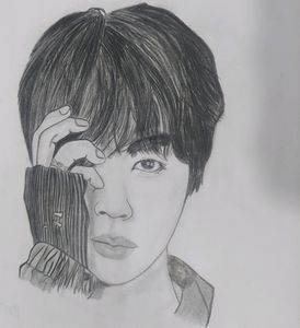 Bts Jin💜 Sketch 💜