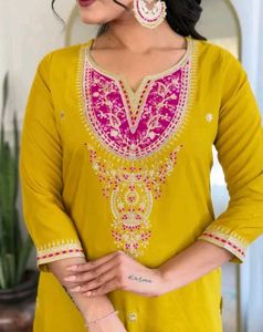 Embroidery Kurta Set