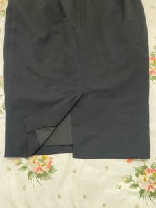 Classic Black Pencil Skirt