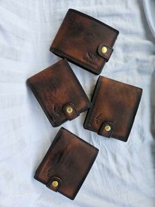 WILD HUNTER BROWN LEATHER WALLET
