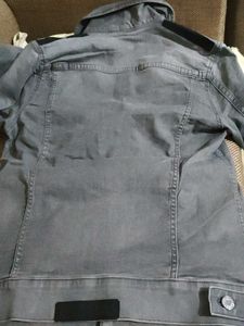 Gray Denim Jacket Brand New