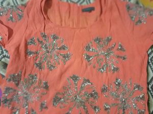 Beautiful Orange Kurta 💜😍