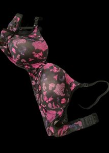 Floral Print Bra