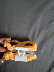 Sunflower Hair Claw Clip