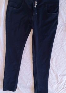 Women Skinny Black Denim