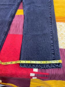 Wide Leg Denim Jeans