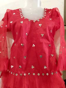 Lehenga Choli Set For Girls