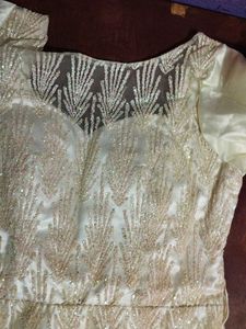 Elegant White Formal Gown