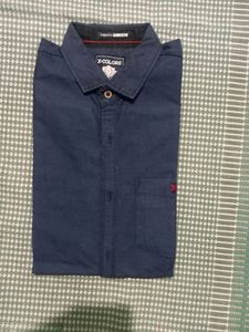 Full Hand Blue Shirt (XL Size/ 40 Inch)