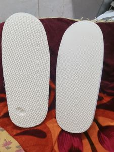 White Hotel Slippers - New