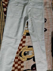 Beige Jeans Pants