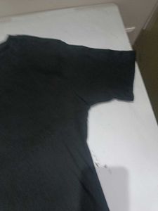 Black Ribbed Long Sleeve Top