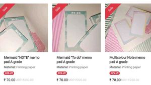 Cute Pastel Notepad (Any 3)