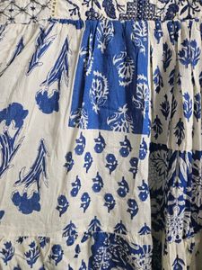 Ethnic Long Dress For Festive Wear || New, Untouch