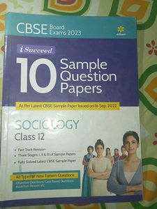 CBSE Sociology Class 12 - Sample Papers
