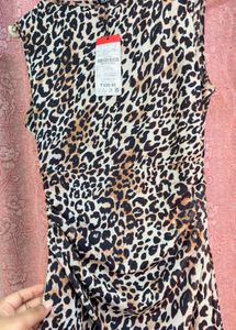 Chic Animal Print Dress