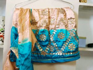 Gotta Patti Work Rajputi Dress