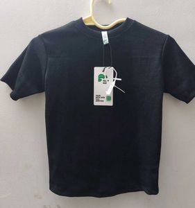 Black Ribbed Crew Tshirt