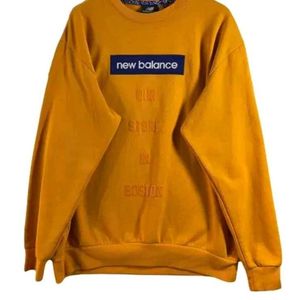 New Balance Mustard Sweatshirt