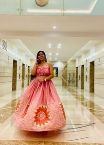 Pink Lehenga Choli Set