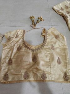 Lehenga Golden Colour