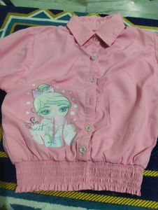 Pink Button-Down Shirt