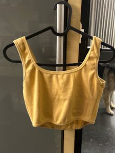 Ribbed Corset Tank Top