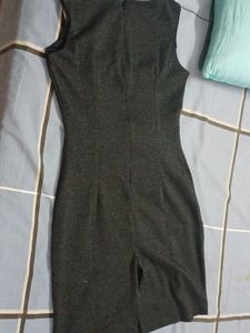 Gray Sheath Dress