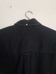 ZARA Black Denim Shirt Unisex