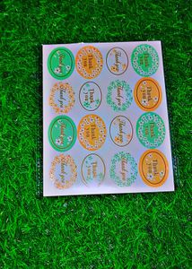 80pcs Glossy Thankyou Sticker