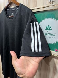 Adidas Martial Arts 3 Strips Athletic Tshirt