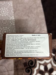 Olio di Macadamia Shampoo &amp; Mask