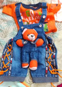 EtNew Packed Kid's Dungree