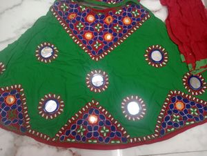 Navratri / Garba Dress For Girl Ghaghra Choli Set